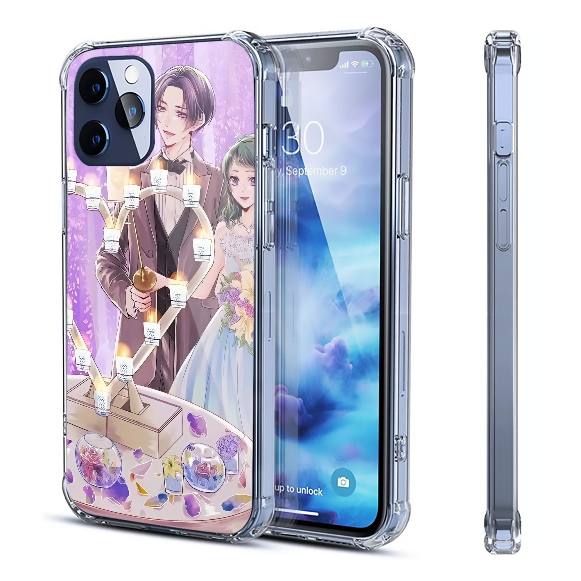 （画像用） 薬屋のひとりごと The Apothecary Diaries 【iPhone 12シリーズ対応】透明スマホケース（クリアソフトケース）